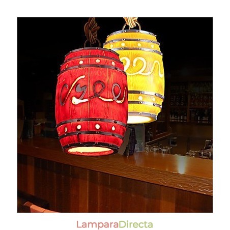 Lámpara de araña de resina de barril con decoración minimalista moderna Lámpara de araña de resina de barril con decoración minimalista moderna