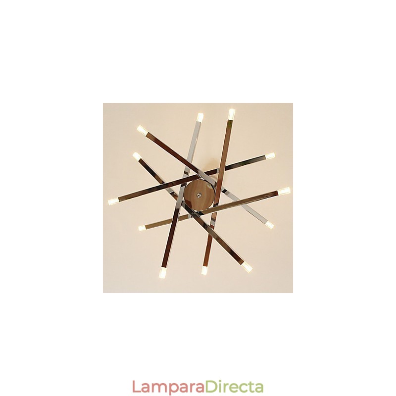 Lámparas de diseño de iluminación creativa de moda Lámpara de araña de 12 luces