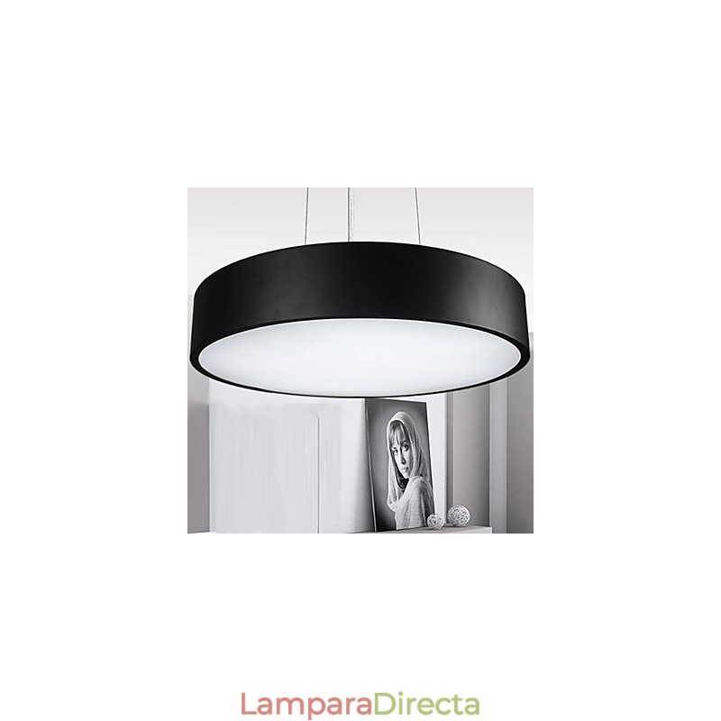 Lámpara colgante de metal contemporánea moderna