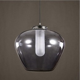 Lámparas de cristal modernas y sencillas