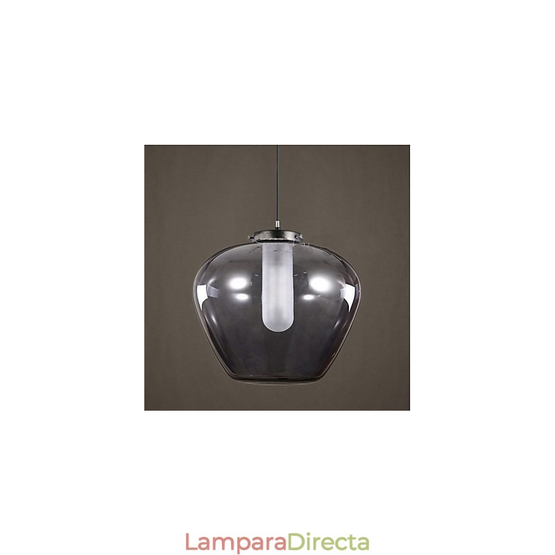 Lámparas de cristal modernas y sencillas
