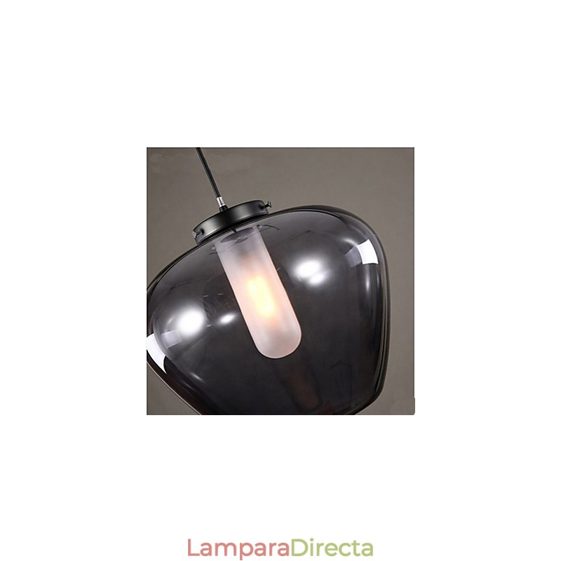 Lámparas de cristal modernas y sencillas
