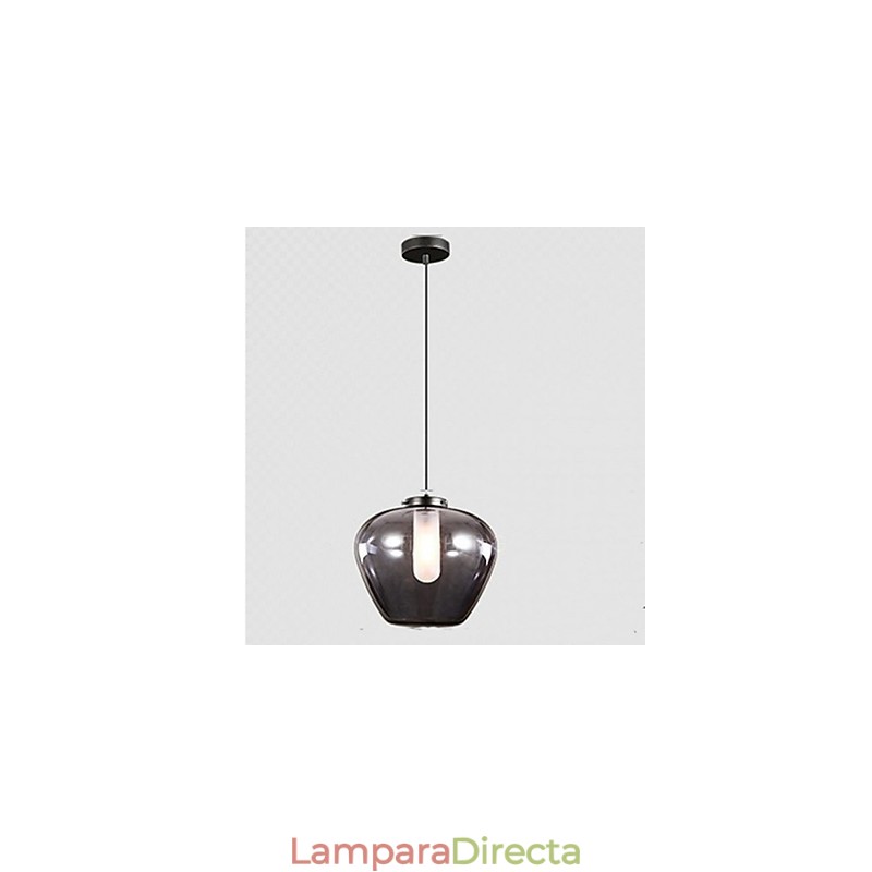 Lámparas de cristal modernas y sencillas