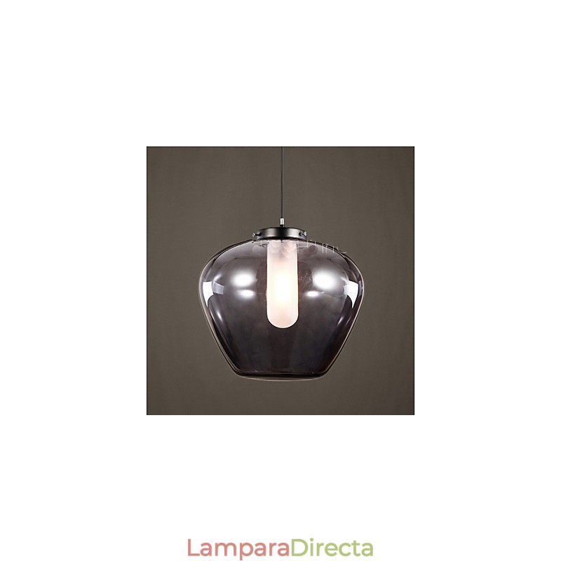 Lámparas de cristal modernas y sencillas