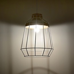 Lámpara colgante de araña moderna contemporánea de metal