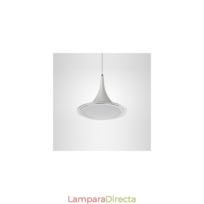 1 Lámpara colgante de acrílico con forma de gota