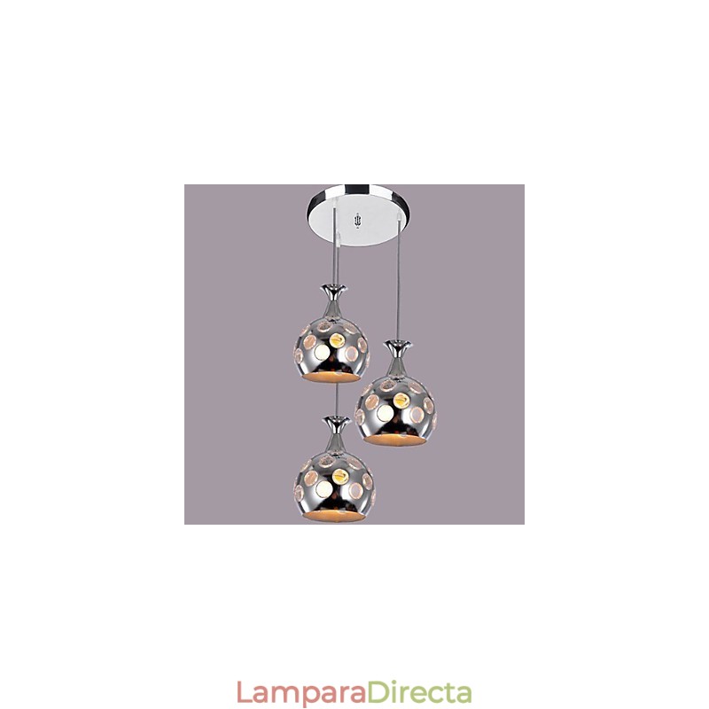 Lámpara colgante galvanizada estilo isla mini contemporánea moderna