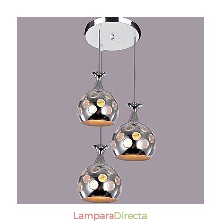Lámpara colgante galvanizada estilo isla mini contemporánea moderna Lámpara colgante galvanizada estilo isla mini contemporánea moderna
