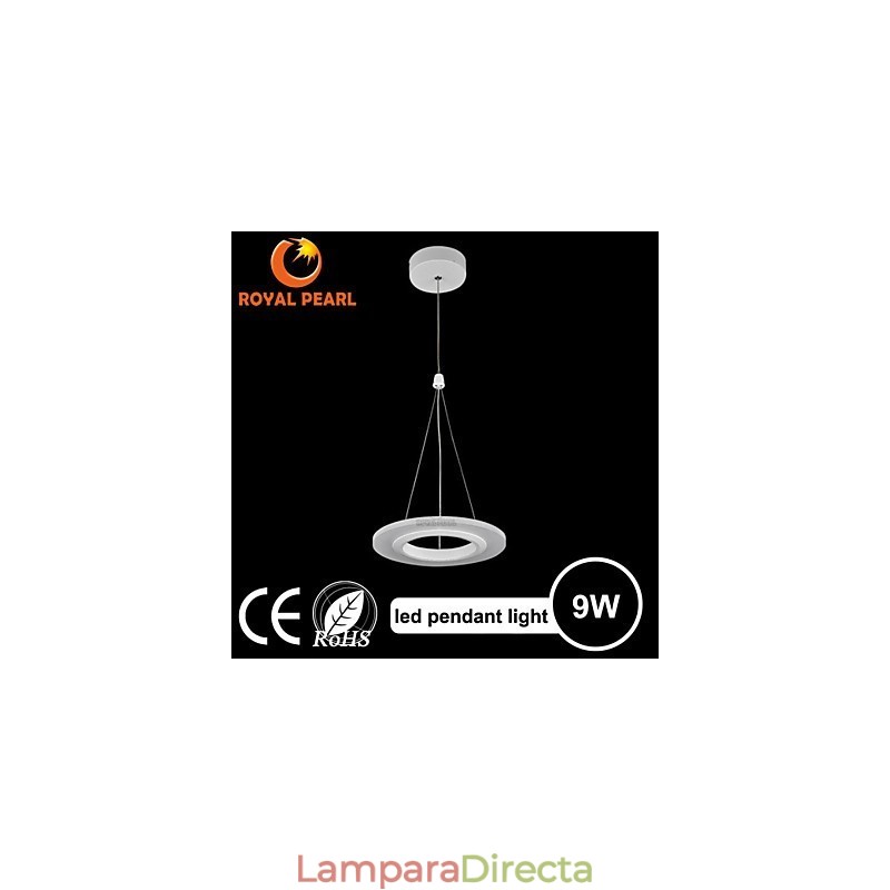 Lámpara colgante Art Déco de 9 W de alta rentabilidad