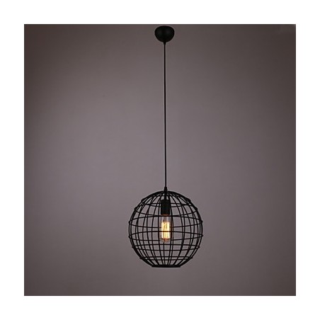 Mini lámpara colgante esférica de 1 luz con proceso de pintura Mini lámpara colgante esférica de 1 luz con proceso de pintura