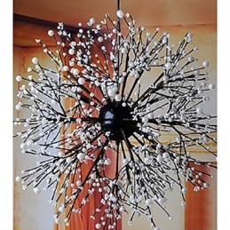 Colgante de estrella de viento industrial, ropa decorativa, fuegos artificiales, luz brillante