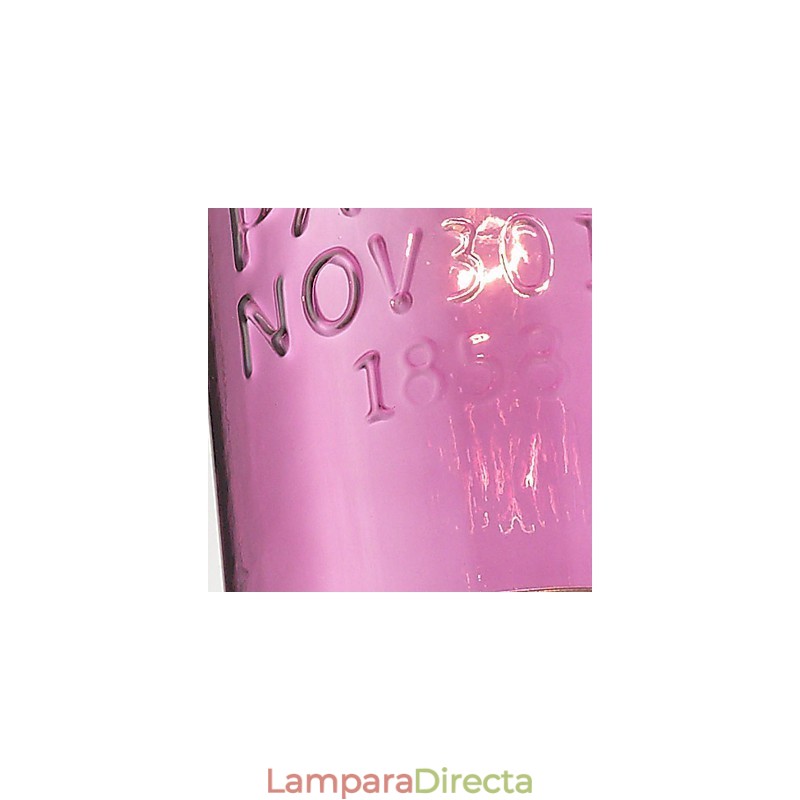 Lámpara colgante moderna de cristal de 1 luz con diseño de burbujas transparentes