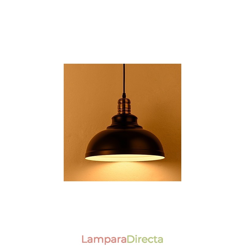 Lámparas colgantes estilo mini retro de metal