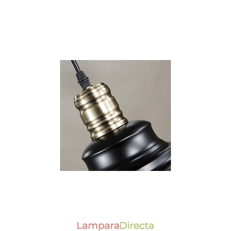 Lámparas colgantes estilo mini retro de metal