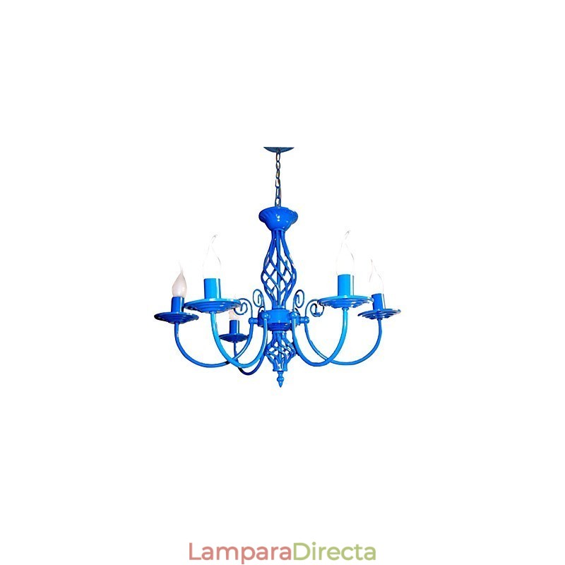 Lámpara colgante de metal con diseño de cabaña rústica, estilo clásico, contemporáneo y tradicional.