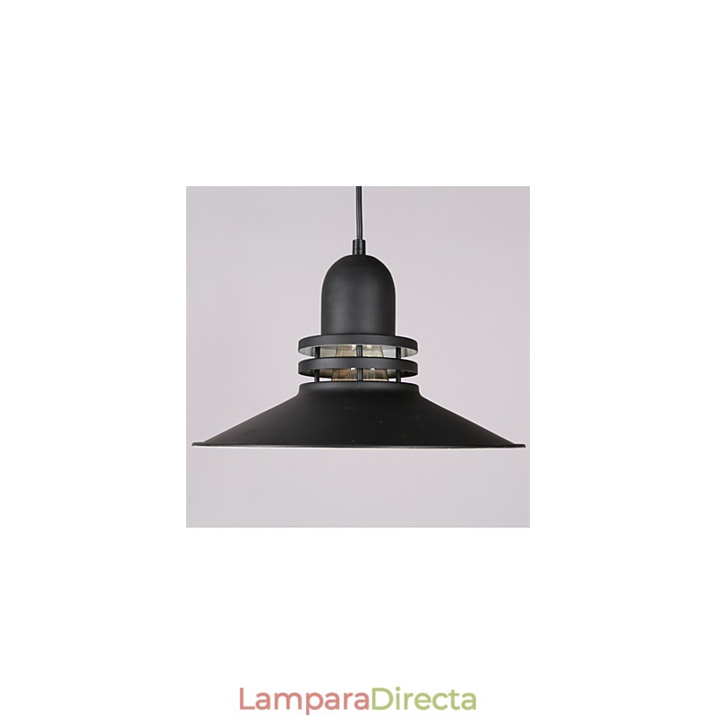 Lámpara colgante industrial americana de estilo loft para decoración del hogar.