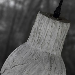 Lámpara colgante de cerámica industrial vintage Edison, luminaria colgante para decoración del hogar.
