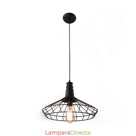 Lámpara colgante de metal con pintura estilo rústico estilo campestre retro en miniatura para garaje Lámpara colgante de metal con pintura estilo rústico estilo campestre retro en miniatura para garaje
