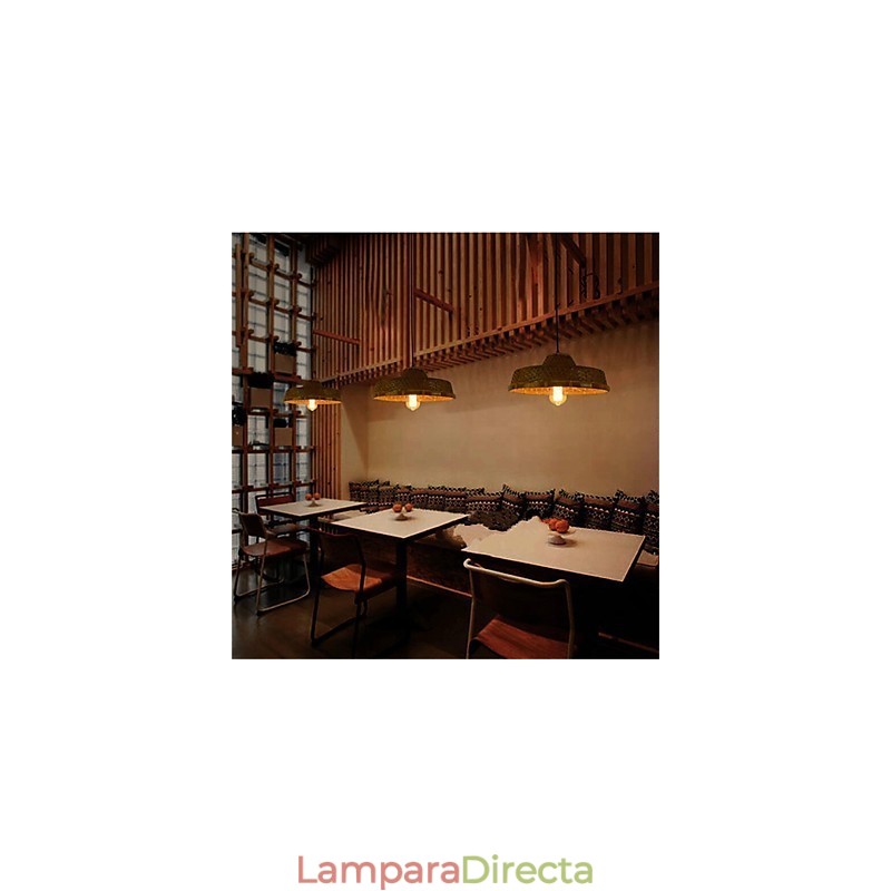 1 Cabeza del Museo Americano Sombrero de paja de bambú creativo Ligero Simple