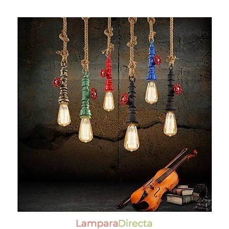 Lámpara retro americana industrial de viento Lámpara retro americana industrial de viento