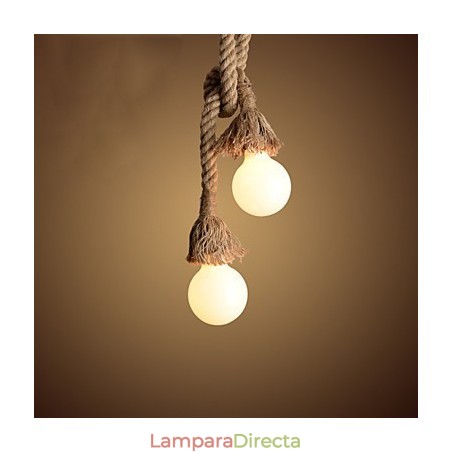 Lámparas colgantes estilo mini, estilo retro, para garaje, de tela Lámparas colgantes estilo mini, estilo retro, para garaje, de tela