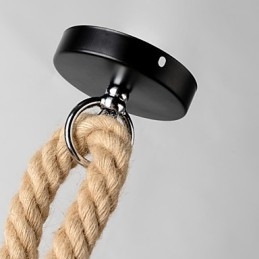 Lámparas colgantes estilo mini, estilo retro, para garaje, de tela