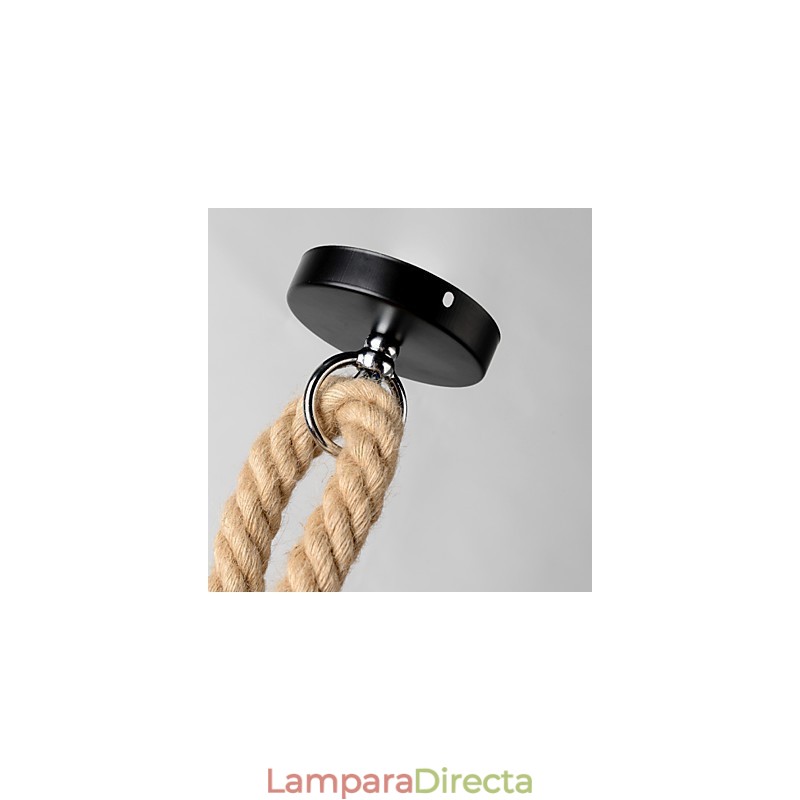 Lámparas colgantes estilo mini, estilo retro, para garaje, de tela