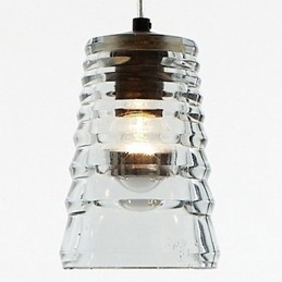 Lámpara colgante de cristal contemporánea moderna