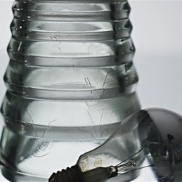 Lámpara colgante de cristal contemporánea moderna