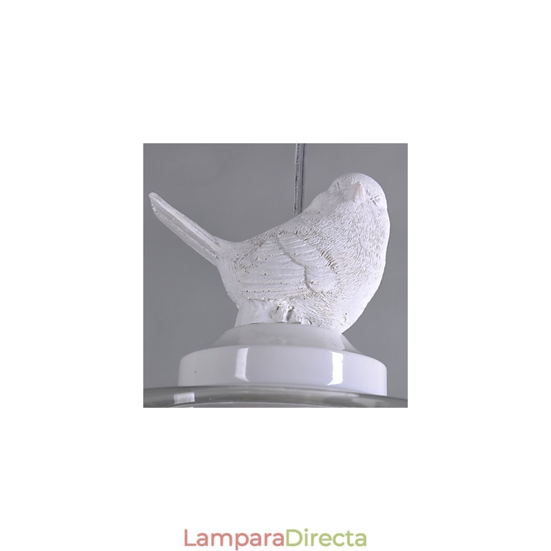 Lámpara colgante de vidrio moderna Lámparas colgantes simples Lámpara colgante de cafetería