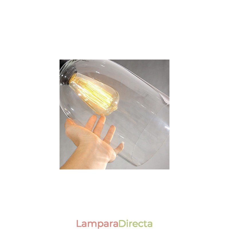 Lámparas colgantes tradicionales clásicas vintage retro de metal