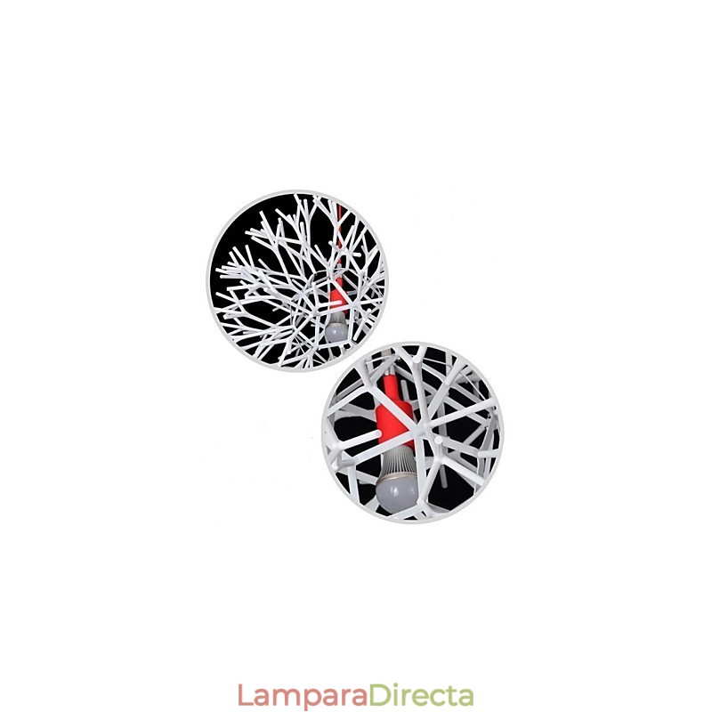 Lámpara de araña empotrada moderna, contemporánea, tradicional, clásica, con forma de globo y farol para dormitorio