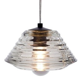 Lámpara colgante de cristal contemporánea moderna