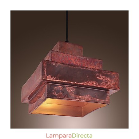 Lámpara colgante con pintura tradicional clásica en estilo mini Lámpara colgante con pintura tradicional clásica en estilo mini