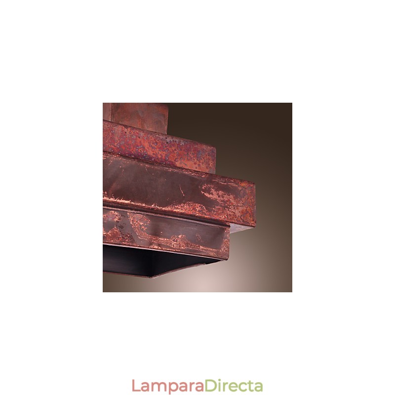 Lámpara colgante con pintura tradicional clásica en estilo mini