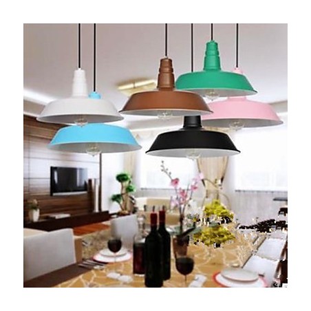 Lámpara colgante de un solo cabezal para loft Lámpara colgante de un solo cabezal para loft