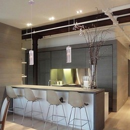 Lámpara colgante moderna de estilo mini contemporáneo