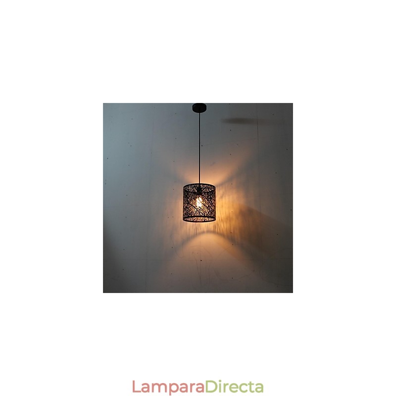 Lámpara de araña de hierro de una sola cabeza estilo retro estilo country americano