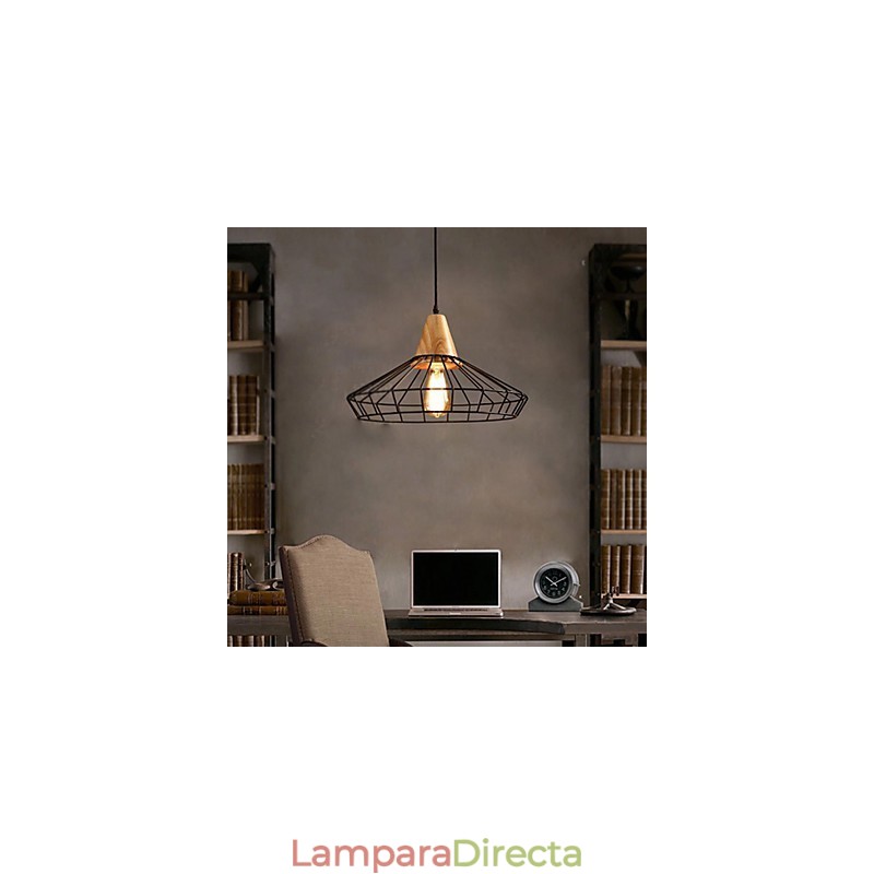 Lámpara de araña de metal estilo mini vintage clásico tradicional