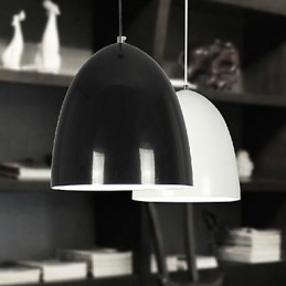 Lámpara colgante de metal con pintura contemporánea moderna
