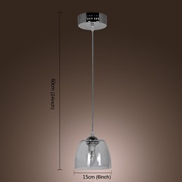 Lámpara colgante moderna de diseño simple
