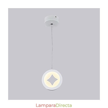 Lámpara colgante delicada de acrílico de 9 W Lámpara colgante delicada de acrílico de 9 W