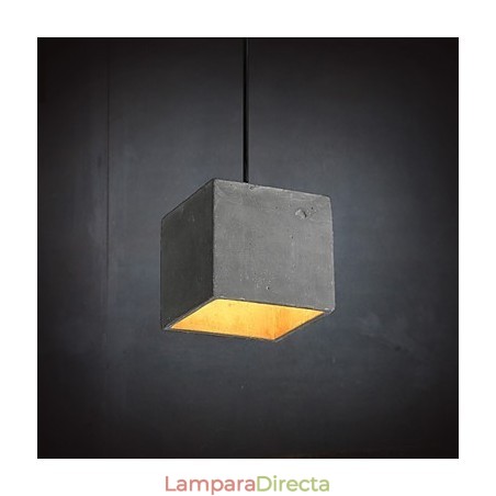 Lámpara colgante de cemento retro contemporánea y contraída Lámpara colgante de cemento retro contemporánea y contraída