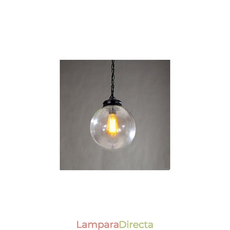 Lámpara de araña de cristal con forma de bola para uso doméstico