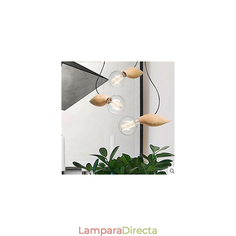 Lámpara de araña personalizada con forma de pájaro. Ideal para entretenimiento.