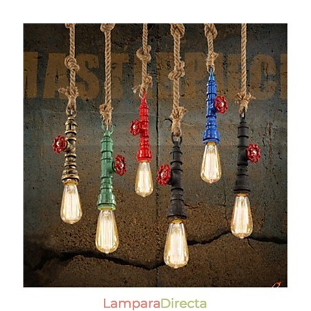 Lámparas colgantes tradicionales clásicas vintage retro de metal Lámparas colgantes tradicionales clásicas vintage retro de metal