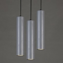 Lámpara colgante pequeña de yeso de un solo cabezal, estilo retro, romántica y cálida.