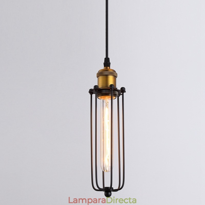 Lámpara colgante de un solo cabezal con diseño de gladiador creativo de estilo industrial de estilo campestre que restaura las costumbres antiguas.