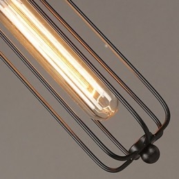 Lámpara colgante de un solo cabezal con diseño de gladiador creativo de estilo industrial de estilo campestre que restaura las costumbres antiguas.