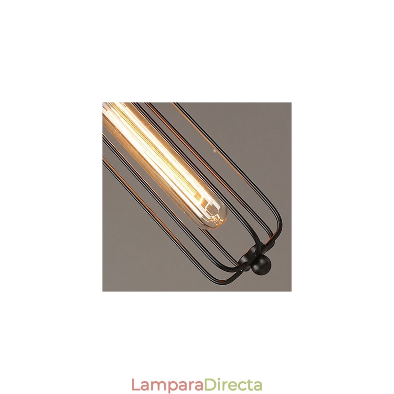 Lámpara colgante de un solo cabezal con diseño de gladiador creativo de estilo industrial de estilo campestre que restaura las costumbres antiguas.